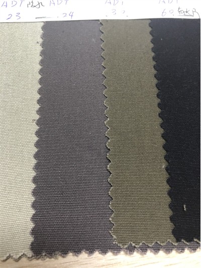 ZS-TGCG  C-A-06DC全棉帆布防水加PU膠 57/58''  / C-A-06AD1 全棉Dupont Telfon 57/58'' 250g/m2 防水  / C-A-06A0W全棉磨毛帆布+油蠟塗層 57/58'' 275g/m2 後面照